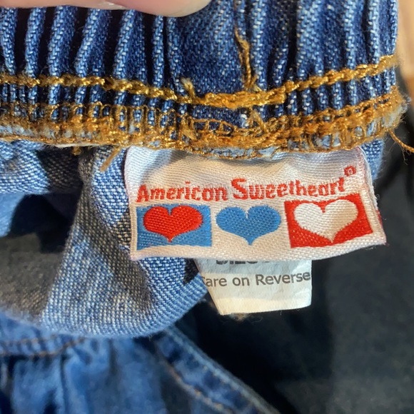 AMERICAN SWEETHEART Jeans Vintage 80's Pull On Style - Picture 4 of 4